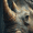 Realistic Rhino, variant on Realistic Rhino Portrait Canvas Print, Wall Art for Living Room, Bedroom, Office, Hallway, Study