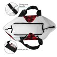 thumbnail image 4 of Disketp Red Skulls Bolsa Tote Estampada para Mujer, Bolso de Hombro y de Mano para Compras y Viajes, 4 of 8