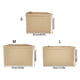 thumbnail image 3 of Waterproof Felt Liner Pouch Hanging Felt Pouch With Zippers For Cosmetics Stationery Electronics Secure Zippers Design L, 3 of 4