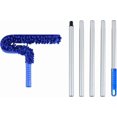 thumbnail image 1 of Shkalacar Ceiling Fan Cleaner Duster Reusable Microfiber Ceiling Fan Blade Cleaner, RV Awning Mop with Bendable Pad, Extendable Poles for Cleaning Home Camper Trailer Truck, 1 of 5