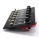 thumbnail image 3 of Panel De Interruptor Basculante De Palanca De 6 Bandas Resistente Al Agua Con Fusible 5A Para Coche Barco Marino Yate On-Off 12V-24V Eigraketly VI007159-00, 3 of 7