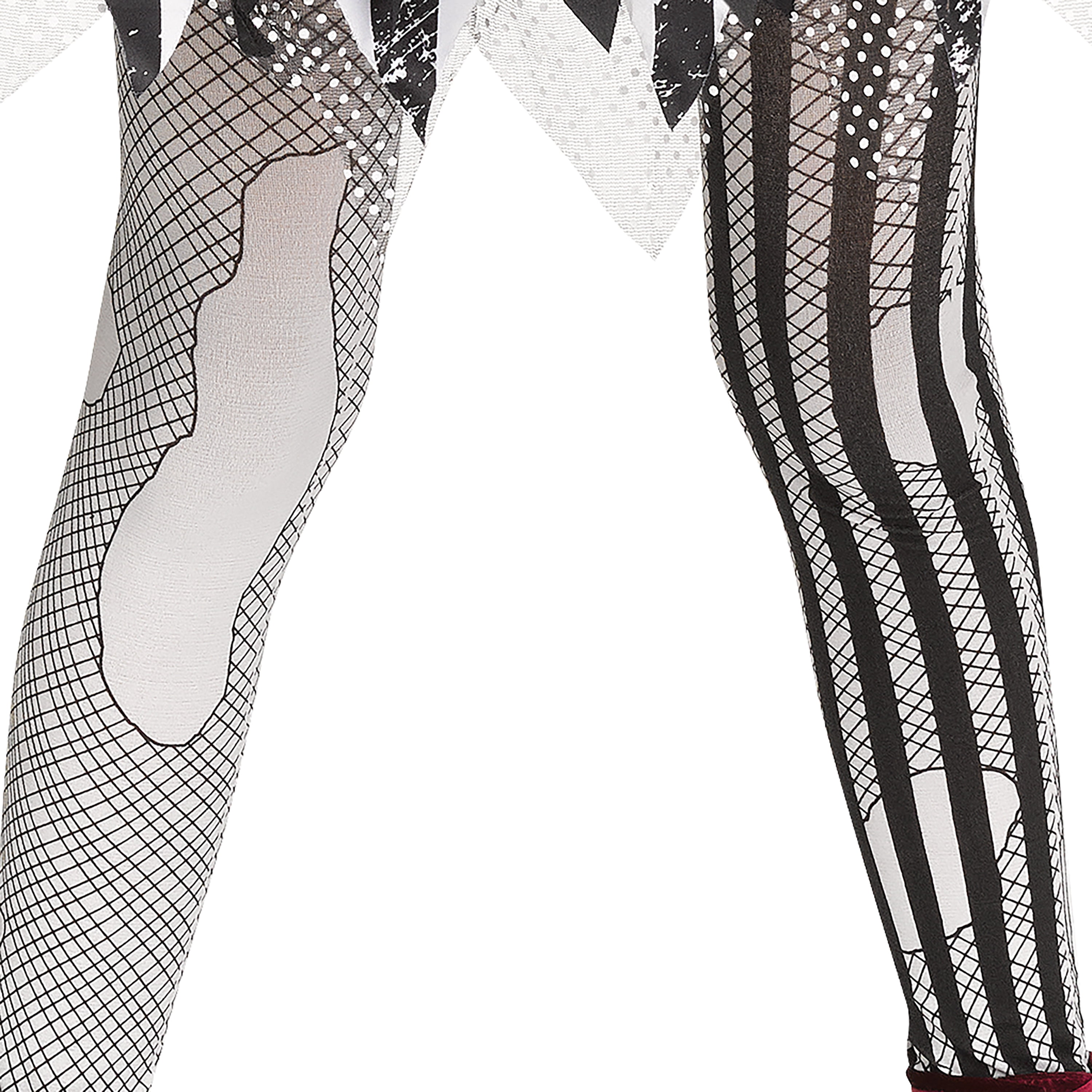 Haunted Harlequin Halloween Costume for Children, Girl's Size XL (14/16), by Way to Celebrate