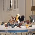 thumbnail image 4 of 9 Piezas de Simulación de Pájaros Baoblaze Estatuilla de animales salvajes, 4 of 8