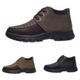 thumbnail image 4 of NOKIO Men's Snow Boots Fashion Casual Sneakers Breathable Flat Bottom Casual Shoes Winter Padded Warm Men's Boots Men'S Anti-Snow Winter Shoes, 4 of 5