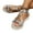 Silver, variant on Women's High Heel Wedge Sandals 2025 Bohemian Platform Espadrilles Wide Width Thong Shoes