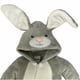 thumbnail image 2 of Mameluco con gorro Bordado Baby Kisses Kiss Conejo Gris Mameluco1356, 2 of 4
