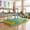 Green, variant on ELLEGNT 13-Level Adjustable Double Horizontal Bars - 33"-57" Height Range & Width-Adjustable Green