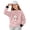 Axolotl Strawberry, variant on Xoenoiee Cat Heart Print Oversized Sweatshirt for Girls Comfy Casual Athletic Wear Soft Long Sleeve Pullover Round Neck Fall Winter Top, 7-8 Years