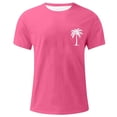 thumbnail image 3 of JAJAHO Mens Short Sleeve T Shirts Summer Beach Vacation Clothes Tropical Printed Graphic Tee Loose Fit Casual Daily Wear Leisure Tops, 3 of 3