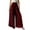 Wine, variant on Women's Straight Pants Fashion Casual Pants, Chiffon Wide Leg Pants Loose Long Trousers for Women, Flowy Dress Pants, Office Casual Wear,Gray,S