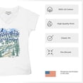 thumbnail image 6 of Country Roads Take Me Home Women's V-Neck T-shirt Rustic Mountains Road Trip Music, 6 of 7