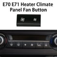 thumbnail image 2 of CNKOO Air Conditioner Control Switch Repair Car-styling E70 E71 Heater Climate Panel Fan Button for X5 X6, 2 of 10
