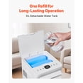 thumbnail image 4 of VEVOR Portable Air Conditioner, 9L 550 CFM Swamp Cooler Air Conditioner with 12H Timer & Remote Control,3-Speed Evaporative Air Cooler with 2 Ice Boxes,Quiet & Movable,Ideal for Outdoor Indoor Use, 4 of 9