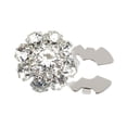 thumbnail image 4 of KLKCMS Decorative Rhinestone Button Cover DIY Decoration Clip on for Dress Suit Hat, 4 of 9