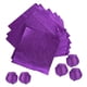 thumbnail image 4 of Aluminum Foil Sheets for Candy Packing Supplies Purple 20.00X20.03CM Wrapping Paper for Party Event Organizers 100Set, 4 of 5