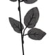 thumbnail image 5 of Rosa falsa ANGGREK flor lentejuelas negra decoración de Halloween Multicolor, 5 of 7