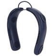 thumbnail image 2 of Ventilador de cuello con 4 aspas, 3 velocidades, manos libres, carga USB, bajo nivel de ruido, diseño plegable, para el hogar, la oficina y viajes, color azul., 2 of 14