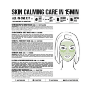 Naisture 15-Minute Rescue Me Kit - 6-Piece Korean Skincare Gift Set for Women (Cica, Turmeric, Tea Tree, Mud Masks)