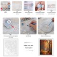 thumbnail image 3 of Paint by Numbers Kit for Adults, Autumn Forest Path Sunlight Glow Paint by Numbers, Easy Paint by Numbers Kit for Adults Beginner, DIY Adult Paint by Number Kits on Canvas, Home Decor, 3 of 7