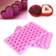 thumbnail image 2 of Molde de silicona para corazón, 55 agujeros Molde de pastel de chocolate de silicona antiadherente en forma de corazón Cubitos de hielo Bandeja Molde Herramientas para hornear de cocina Ecomeon no, 2 of 6
