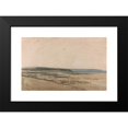 thumbnail image 2 of Thomas Girtin 14x11 Black Modern Framed Museum Art Print Titled - Estuary on the River Taw, Devon (ca. 1797), 2 of 5