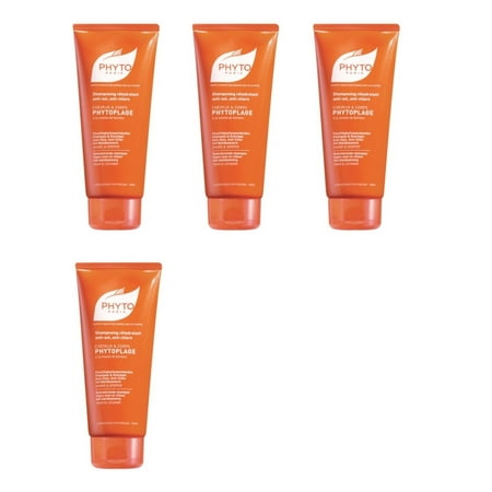 Moisturizing Hair Remover - Phytoplage Shampooing Gel, Moisturizing Hair & Body Wash, 6.5 Oz (Pack of 4) + LA Cross Blemish Remover 74851