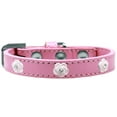 thumbnail image 4 of Dog, Puppy  Pet Widget Collar, "Light Pink Roses", 4 of 5