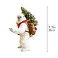 thumbnail image 3 of Christmas White Gorilla Pendant, Christmas Decoration, Christmas Tree Pendant 2D Flat Printed Acrylic Small Pendant(A), 3 of 6