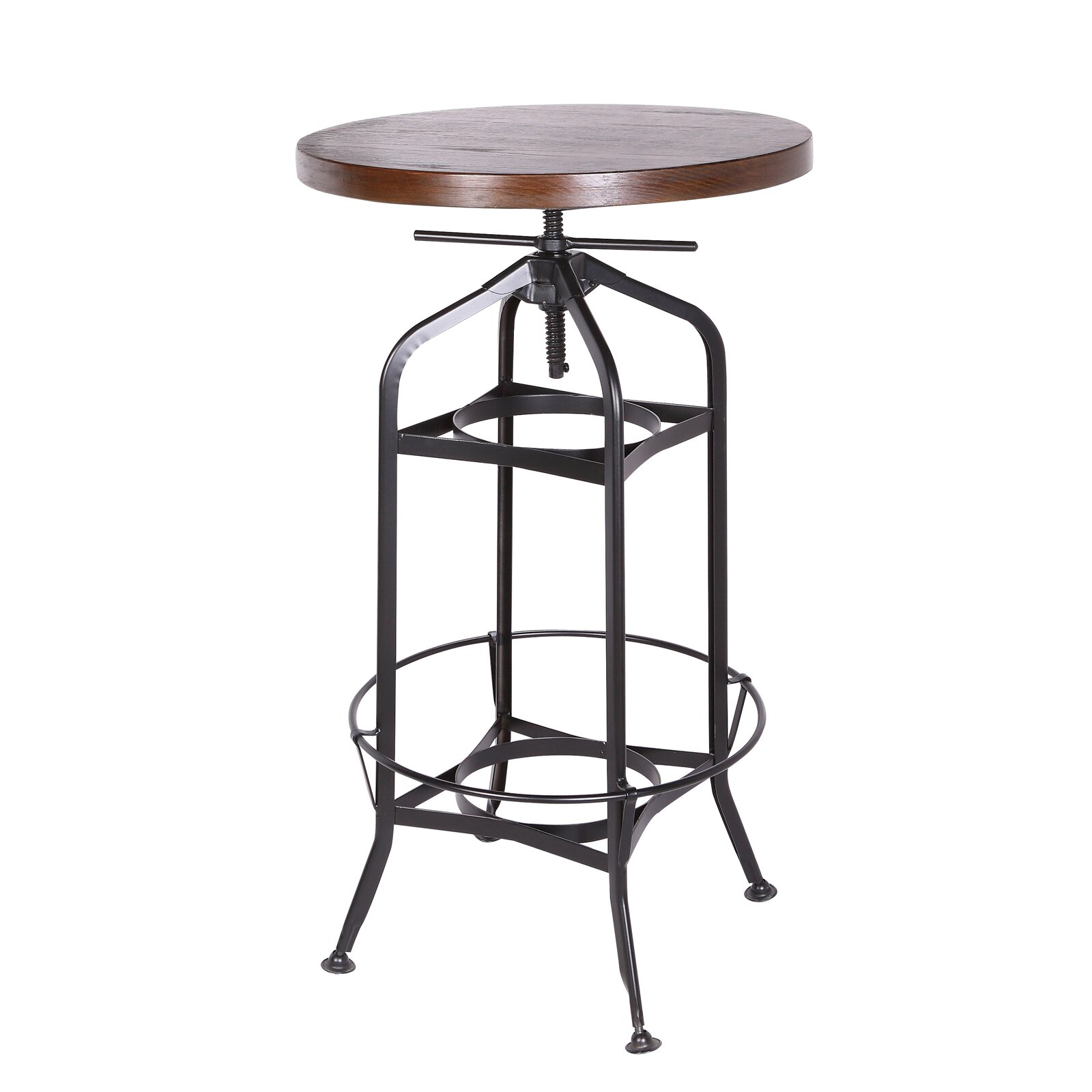 Tapia Adjustable Height Dining Table, Top Material Manufactured Wood