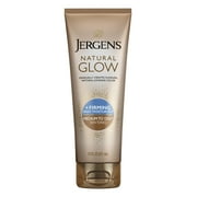 Jergens Natural Glow Firming Daily Moisturizer, Medium To Tan Sunless Tanner, 7.5 Oz