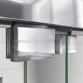 thumbnail image 6 of DreamLine Encore 32 in. D x 48 in. W x 78 3/4 in. H Bypass Shower Door in Chrome and Center Drain Biscuit Base Kit, 6 of 18