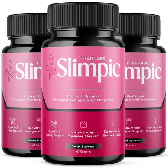 Slimpic Advanced Formula Pills Supporting Your Active Lifesyle Naturally 180 Capsules