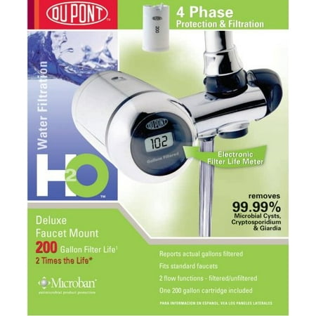 DuPont Deluxe Faucet Mount Drinking Water Filter