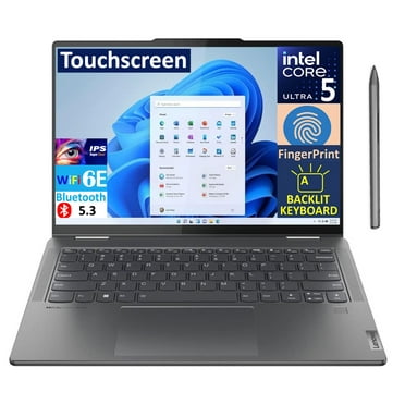Lenovo Yoga 7i 2-in-1 AI PC 2-in-1 Laptop 14.0in Touchscreen IPS WUXGA Display (Intel Ultra 5-125U, 16GB LPDDR5X, 1TB SSD, Active Pen, Backlit KB, Fingerprint, 2 Thunderbolt 4, WiFi 6E, Win 11 Home)