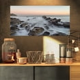 thumbnail image 1 of Rocky Beach avec Eaux Blanches - Art Moderne sur Toile, 1 of 3