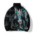 thumbnail image 4 of Chaquetas frías para hombre de Goddess Witch, nuevas en abrigos, abrigos de plumón decentes para hombre, abrigos fríos para invierno, belleza, impresión 3D, moda fresca, calidez para hombre, 4 of 4