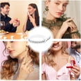 thumbnail image 3 of HUGFEGWE Ring Measuring Strap | Ring Sizer Gauge Set | Ring Sizer Measurement, Strap and Soft Ruler, Jewelry Sizing Tool Tape Finger Size Measurement Circle for Finger Circumference Measurement, 3 of 8