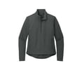 thumbnail image 3 of MERCER+METTLE Women's Stretch Soft Shell Jacket | Business Casual Jacket, Water Repellent Finish, Four Way Stretch - Anchor Grey Heather 2XL, 3 of 4