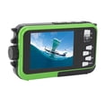 thumbnail image 1 of Cámara Subacuática, Cámara Digital Compacta Para Selfies Temporizada De 48 MP, Detección De Rostro, Inmersión Profunda De 10 Pies, Pantalla TFT Dual Para Esnórquel, 1 of 7