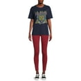 thumbnail image 2 of Time And Tru Women's High Rise Ankle Knit Leggings, 27" Inseam, Available in 2-Pack, 2 of 5