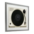 thumbnail image 3 of Stupell Industries Classic Tunes Turntable Gray Framed Print Under Glass design by Annabelle Hall, 17 x 21, 3 of 10