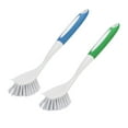 thumbnail image 1 of 2PC Cleaning Brush Kitchen Scrub Brushes for Pots Pans with Stiff Durable Handle Cleaning Tool Set 2PCS, 1 of 8