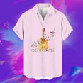thumbnail image 3 of PMUYBHF Chemise à Manches Courtes Imprimée Musique Guitare Mode Printemps et Été pour Hommes 2359 L, 3 of 3
