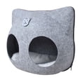 thumbnail image 1 of House Felt Toy Kitten Sleeping House para Gatos de Interior Y Perros Pequeños, 1 of 9