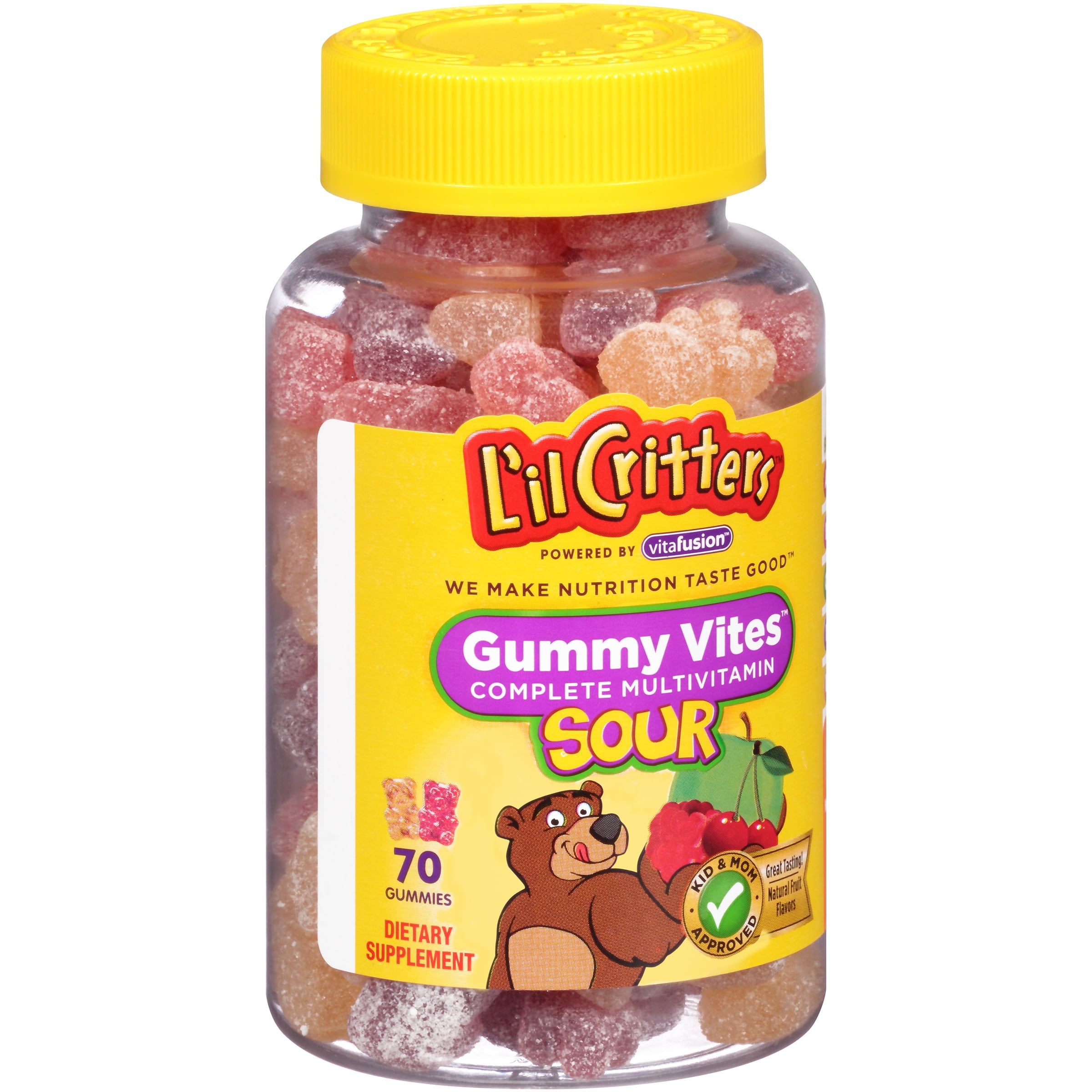 L'il Critters™ Gummy Vites™ Sour Gummies 70 ct. Bottle