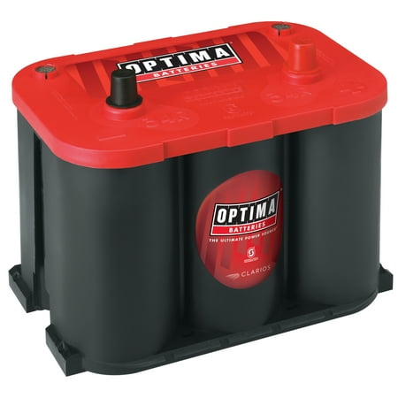 OPTIMA RedTop AGM Spiralcell Automotive Battery, Group Size 34R