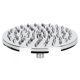 thumbnail image 2 of Cabezal De Ducha De Baño, Cabezal De Rociador Superior Simple Moderno, Ducha Para Mascotas Para Higiene Personal Amonsee Round Showerhead, 2 of 8