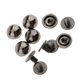thumbnail image 3 of 20 Piezas de Metal con Forma de Cúpula de Seta Remaches Punk Tachuelas Pinchos Sujetadores para Cinturón de Cuero de 8 Mm gris Soledad Remaches, 3 of 9
