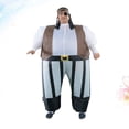 thumbnail image 3 of 1 disfraz inflable de pirata para cosplay, carnaval, Halloween, fiestas, actividades y accesorios., 3 of 5