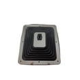 thumbnail image 1 of RPC Racing Power Company R9631 Shifter Boot  Universal; 7-3/4 Inch x 8-3/4 Inch; Square Chrome Plated Trim Ring; Black; Rubber, 1 of 3